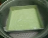 Foto langkah ke 6 dari resep Brownies Pandan Kukus Ny. Liem.