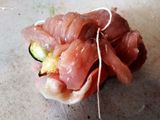 Rollitos de pavo rellenos