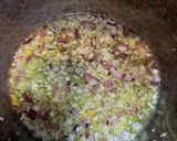 A picture of step 2 of Chicken coconut curry sauce.