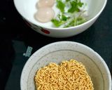 Hình bước làm 1 của món Mì Gói Nấu Trứng