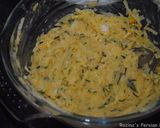 A picture of step 6 of Persian potato frittata.