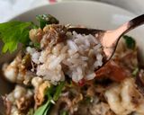 รูปขั้นตอนการทำที่ 1 ของ ข้าวต้มแห้ง_ทะเล 🍚