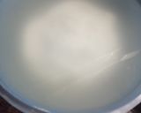 A picture of step 1 of Tirunelveli halwa(wheat flour halwa).