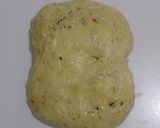 Foto langkah ke 14 dari resep Kunyit Wijen Jinten Hitam Chili Flakes Cheese Sourdough Bread (Open Bake Method).