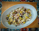 Foto del paso 5 de la receta: Ensalada de arroz tricolor con atún y alga dulse