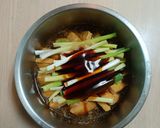 家常蔥滷豆干的食譜步驟1照片