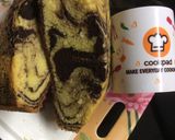 A picture of step 4 of Marble cake in stove.