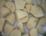 உருளைக்கிழங்கு பட்டாணி பால் கறி(peas potato curry recipe in tamil) ரெசிபி ஸ்டேப் 1 புகைப்படம்