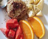 Foto langkah ke 4 dari resep Pancake oatmeal pisang rendah kalori.