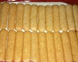 Foto del paso 2 de la receta: Arrollado de Vainillas, relleno de postre de vainilla y frutilla