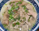 A picture of step 5 of Phở with Rare Beef, Beef Rib Cartilage, and Beef Meatballs.