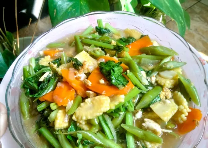 Langkah-langkah untuk membuat Cara bikin Capcay Rumahan Simple