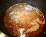 Foto del paso 5 de la receta: Sopa de esqueleto y cabeza de salmón con fideos