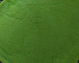 Foto langkah ke 7 dari resep Ogura Pandan Cake by Tintin Rayner.