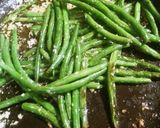 A picture of step 4 of Stir Fry String Beans.