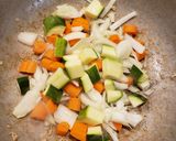 A picture of step 1 of Healthy detox chicken soup.