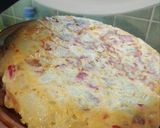 Foto del paso 8 de la receta Tortilla de patatas con pimiento y chorizo