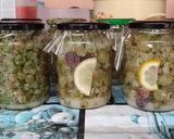 Szőlő befőtt recept fázis 4 fotója