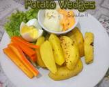 Cara Membuat Potato Wedges versi kupas kulit 6