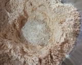 A picture of step 1 of Arrowroot Biscuit Cake.