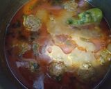 A picture of step 6 of Beef kofta salan.