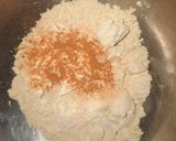 A picture of step 1 of Maharashtrian Besan pitla.