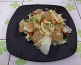 Foto langkah ke 2 dari resep Tumis kubis/kol bakso.