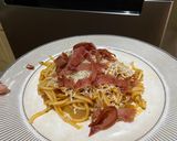 Foto langkah ke 8 dari resep Beef Spaghetti Bolognese with crunchy Bacon.