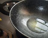 A picture of step 2 of Shepu(dill) green leafy vegetables sabji by.