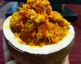A picture of step 13 of Carrot Thoran.
