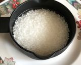 A picture of step 2 of Eggless Semolina Cake.