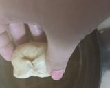 A picture of step 7 of Veg momos.