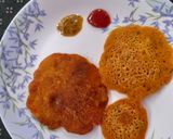 A picture of step 4 of Instant Sattu Dosa.