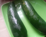A picture of step 1 of Cucumber and Pineapple Juice.