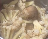 Foto del paso 1 de la receta: Coliflor i alcachofa, un hervido depurativo