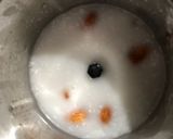 A picture of step 2 of Almond and Peanut soup.