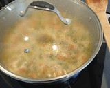 Foto del paso 7 de la receta: Calamares rellenos de arroz y langostinos
