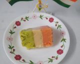 A picture of step 13 of Tiranga Kulfi.