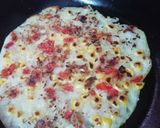 A picture of step 5 of Corn Rava Chilla.