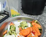 Foto del paso 1 de la receta: Verduritas sabrosas y sanas en freidora de aire