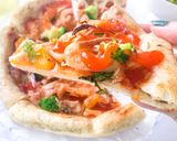 Hình bước làm 10 của món Pizza homemade siêu dễ