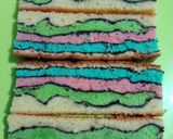 Foto langkah ke 9 dari resep Topo Map Love Cake.