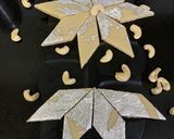 A picture of step 8 of Kaju Katli.