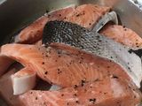 Steak salmon