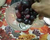 A picture of step 1 of Black Grapes Ice Cream.