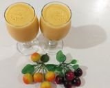 A picture of step 3 of Mango shake.