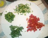 A picture of step 1 of Simple spicy githeri.
