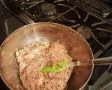 A picture of step 2 of Slow Cooker Salisbury Steak.