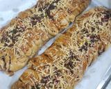 Foto langkah ke 6 dari resep Strudel Pisang Cokelat Keju/ Choco Banana (Oven Tangkring).