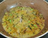 A picture of step 15 of Palak Methi Matar.